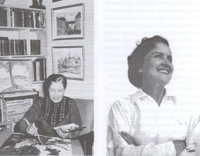 Jesusita Vallejo y Debora Arango