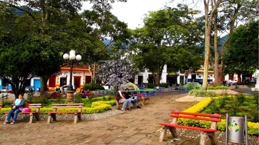 Parque principal Jardin Antioquia